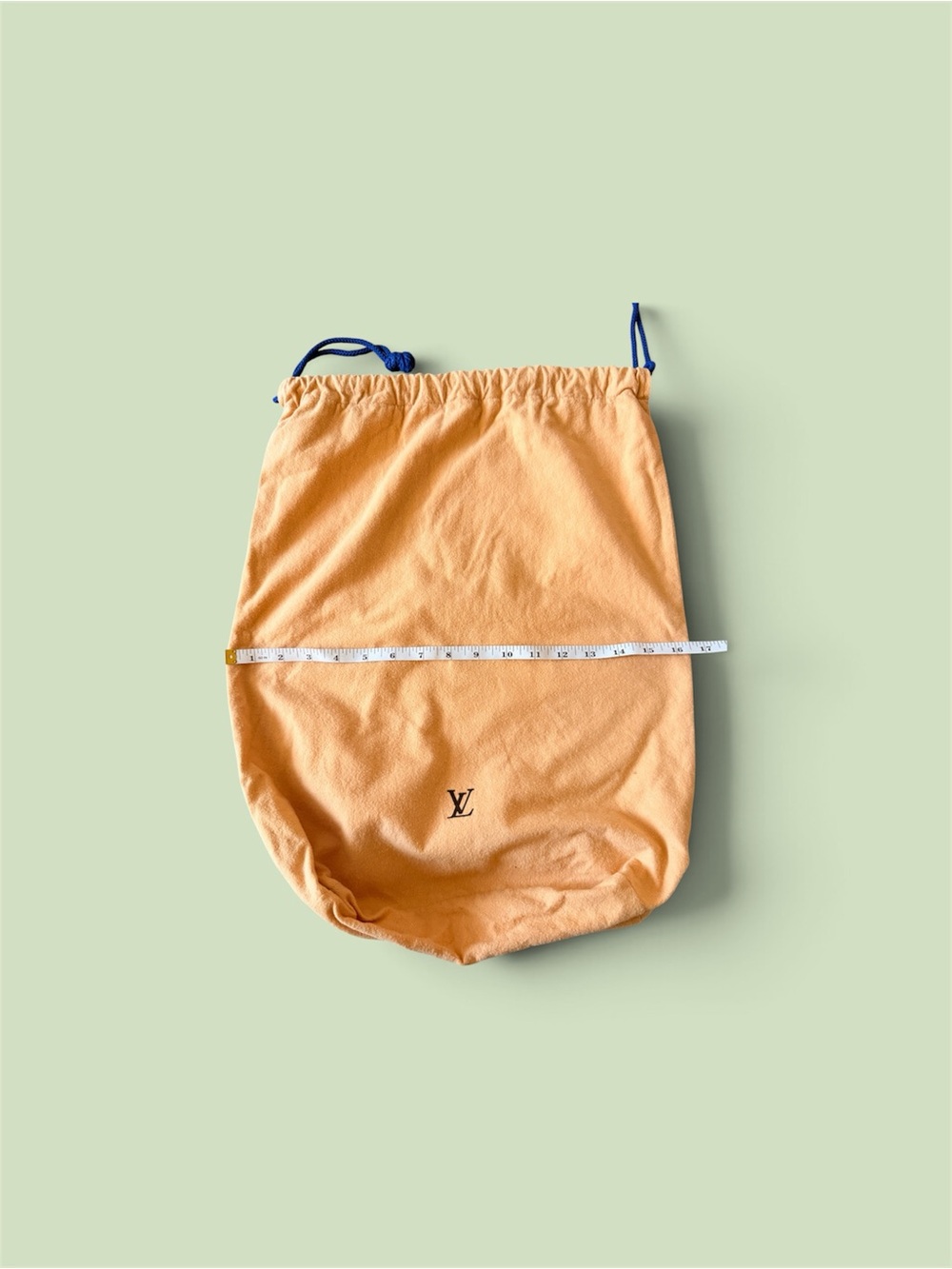 Louis Vuitton  Drawstring dust bag with Navy Cord